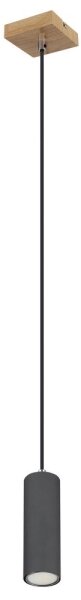 Lustră pe cablu Globo 57911HG ROBBY 1xGU10/35W/230V gri/maro