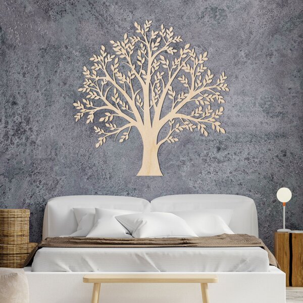 Copacul vieții din lemn - decorațiune de perete - ANIMA
