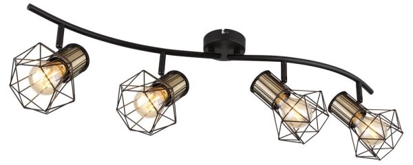 Spot PRISKA 4xE27/40W/230V Globo 54017-4M