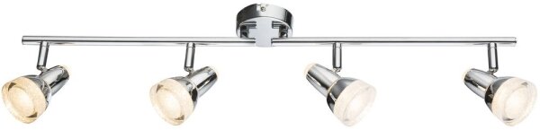 Spot LED ALASKA 4xLED/4W/230V crom lucios Globo 56134-4