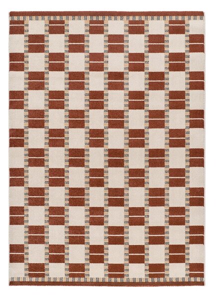 Covor bej/teracotă 80x150 cm Astra – Universal
