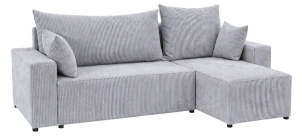 Canapea de colț extensibilă Sora L, expediere rapidă (242 cm)