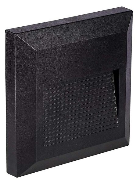 Corp de iluminat LED de exterior pentru scări LED/2W/230V IP65 3000K negru