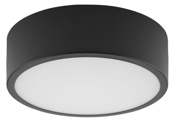 Plafonieră DANTE 1xE27/60W/230V d. 26 cm neagră