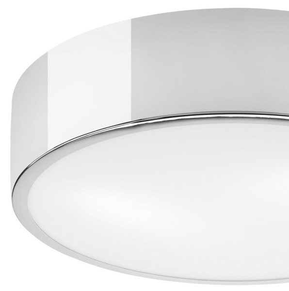 Plafonieră DANTE 2xE27/60W/230V d. 36 cm crom lucios