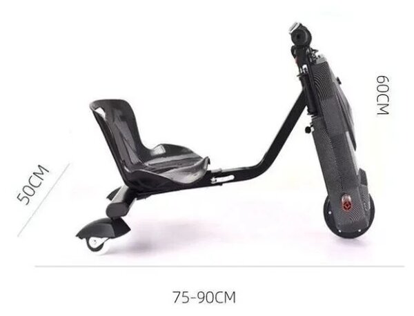 Driftmax™ Kart Electric Cu 3 Roți Pentru Drift, Gheață și foc