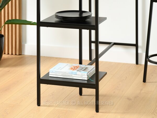 Set de bar Everet (lemn negru + negru) (pentru 2 persoane). Promo -13%. 1111869