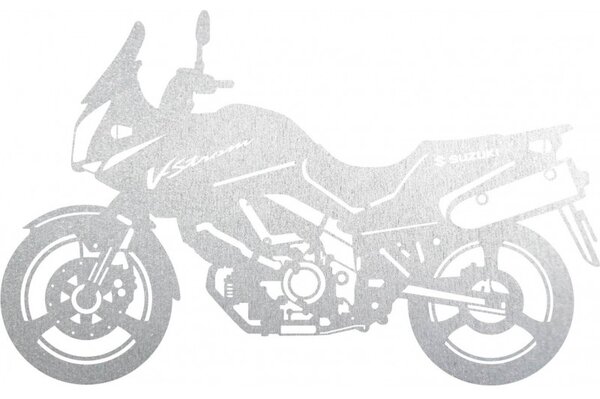 Pictură murală elegantă pe motocicletă - SUZUKI
