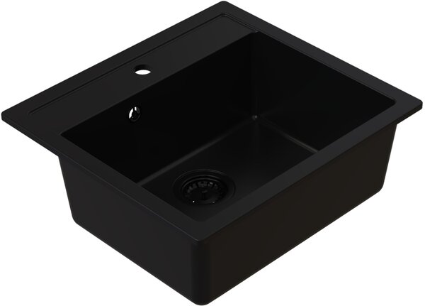 Ruvetti Frigo chiuveta cu baterie și accesorii negru/negru LP_3200_FR5651FB_W