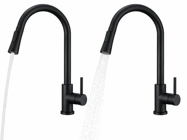 Ruvetti Frigo chiuveta cu baterie și accesorii negru/negru LP_3200_FR5651FB_W