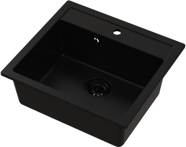 Ruvetti Frigo chiuveta cu baterie și accesorii negru/negru LP_3200_FR5651FB_W