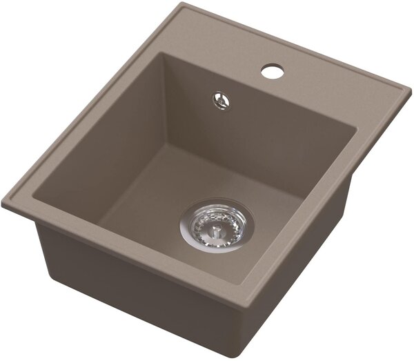 Ruvetti Natu Box chiuveta cu baterie și accesorii bej/oțel LP_3200-NB4050BE_W