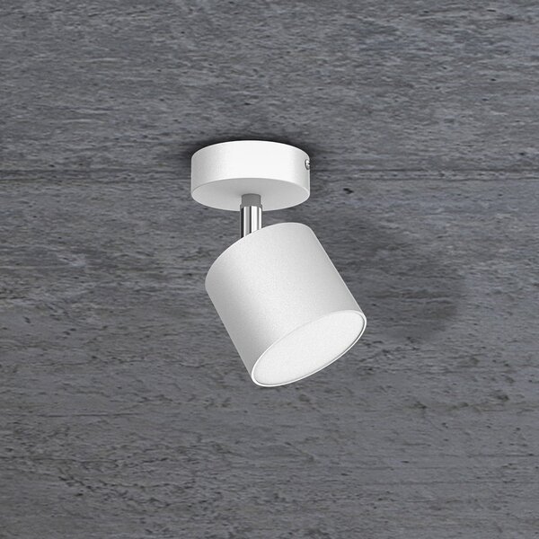 Eko-Light Spot de tavan Cloudy 1 bec alb, reglabil, Alb, Camera de zi / sufragerie, Metal, Modern