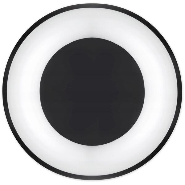 Plafonieră LED dimabilă NOVA LED/54W/230V 3000-6500K neagră + telecomandă