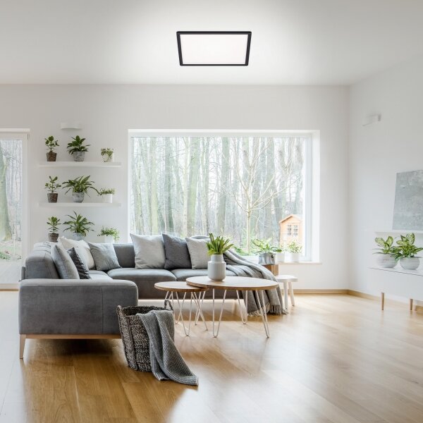 Plafonieră LED dimabilă Briloner 7082-015 SLIM LED/22W/230V + telecomandă