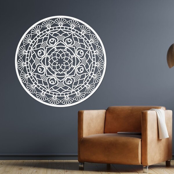 Mandala modernă sculptată, floarea vieții | ZIBEZI
