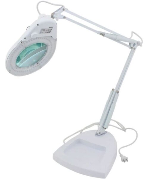 Lampă LED de masă cu lupă LED/15W/230V