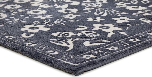 Covor albastru închis 80x150 cm Amara – Universal