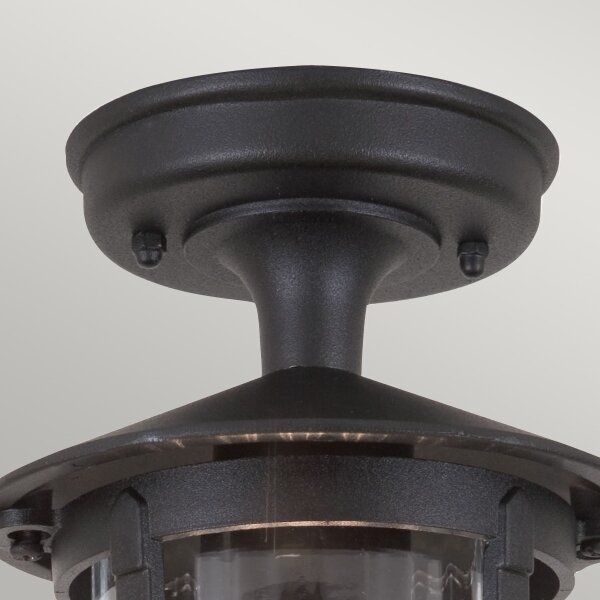Plafonieră de exterior HEREFORD 1xE27/100W/230V IP23 neagră Elstead