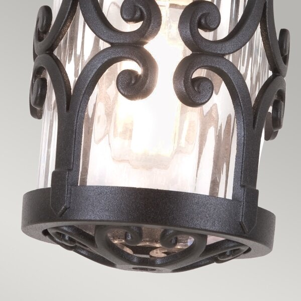Plafonieră de exterior HEREFORD 1xE27/100W/230V IP23 neagră Elstead