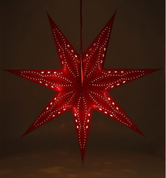 Decorațiune LED de Crăciun Retlux LED/3xAA roșu