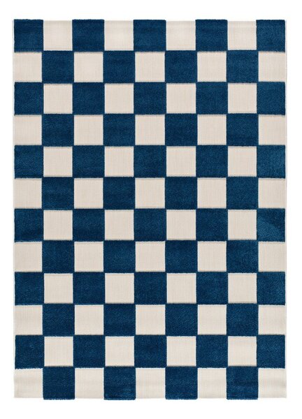 Covor pentru exterior și interior albastru/crem 160x230 cm Cuadros – Universal