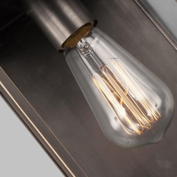 Aplică de exterior GLENVIEW 1xE27/60W/230V IP44 antracit Feiss