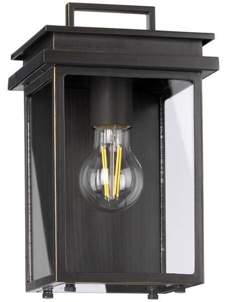 Aplică de exterior GLENVIEW 1xE27/60W/230V IP44 antracit Feiss