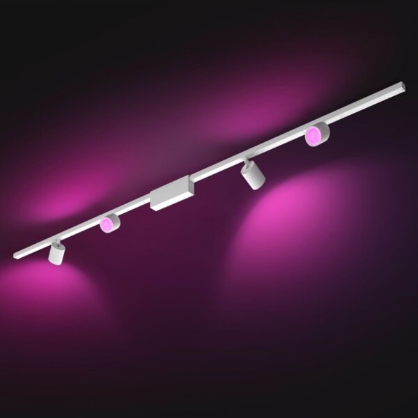 Philips SADA 4xLED RGB Hue, stmívatelné lištové svítidlo, 20,8W, 230V