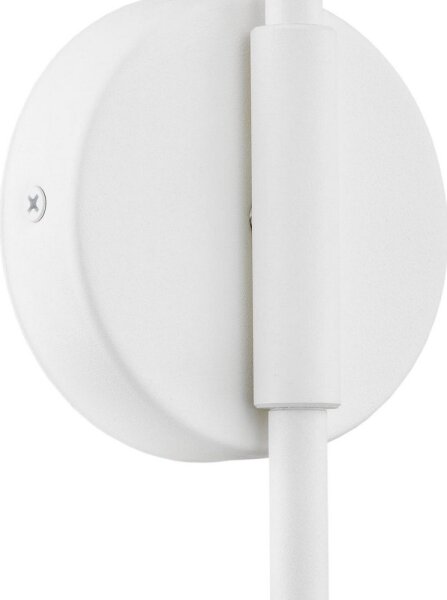 Lampă de perete AVALONE 1xE27/15W/230V 34 cm albă/aurie Argon 8006