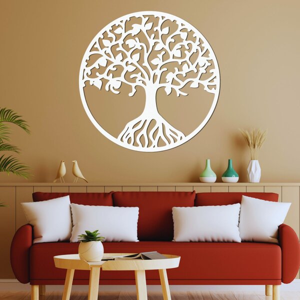 Decor elegant de perete din lemn copac de viață - ETERNA