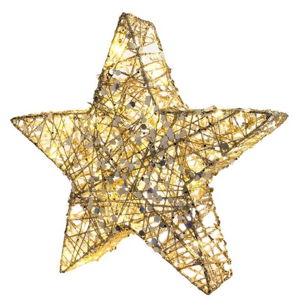Decorațiune LED de Crăciun Retlux LED/2xAA stea