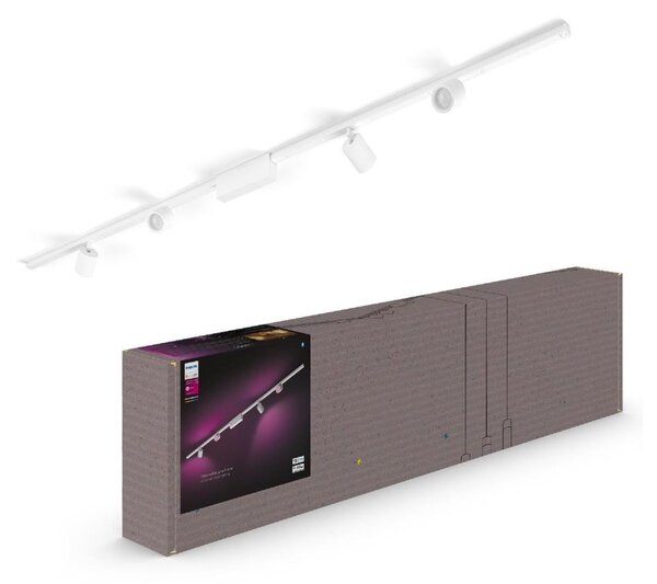 Philips SADA 4xLED RGB Hue, stmívatelné lištové svítidlo, 20,8W, 230V