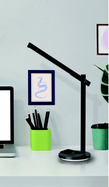 Lampă LED de masă dimabilă cu încărcare fără fir LED/18W/230V Immax 08969L