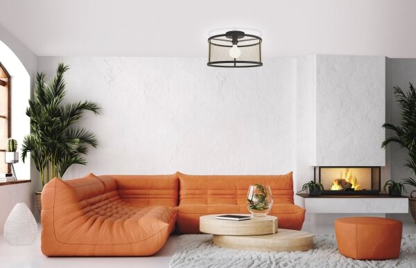 Lustră aplicată DELLOW 1xE27/40W/230V Eglo 43603
