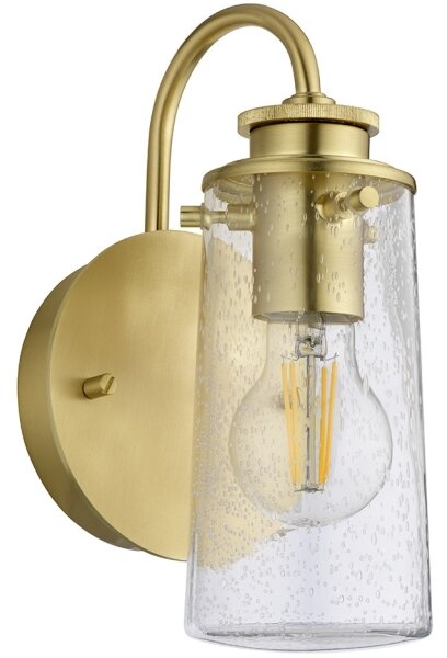 Aplică pentru baie BRAELYN 1xE27/40W/230V IP44 aurie Kichler