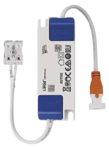 Plafonieră LED/12,5W/230V 3000/3500/4000K 17x17 cm negru