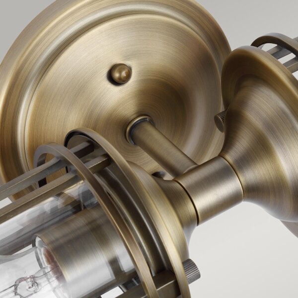 Aplică de exterior URBAN 2xE27/60W/230V IP44 bronz Feiss