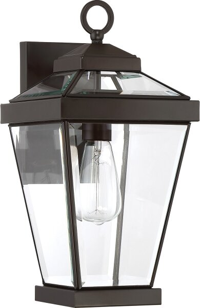 Aplică de exterior RAVINE 1xE27/60W/230V IP44 neagră Quoizel