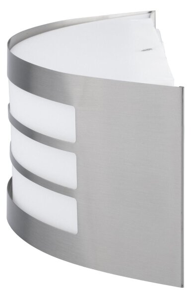 Aplică de exterior 1xE27/14W/230V IP44 crom mat