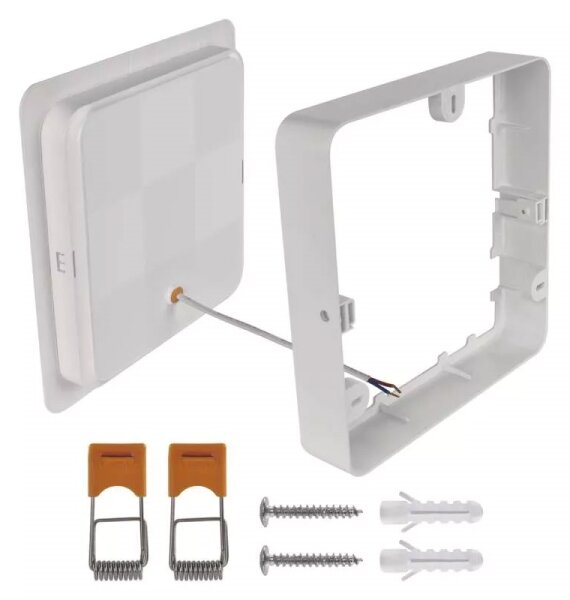 Plafonieră LED/24W/230V 22x22 cm albă