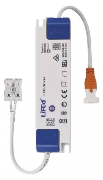 Plafonieră LED/28,5W/230V 3000/3500/4000K d. 30 cm negru