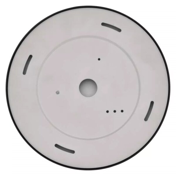 Plafonieră LED/21W/230V 3000/3500/4000K d. 22,5 cm neagră