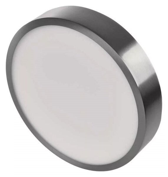 Plafonieră LED/21W/230V 3000/3500/4000K d. 22,5 cm crom