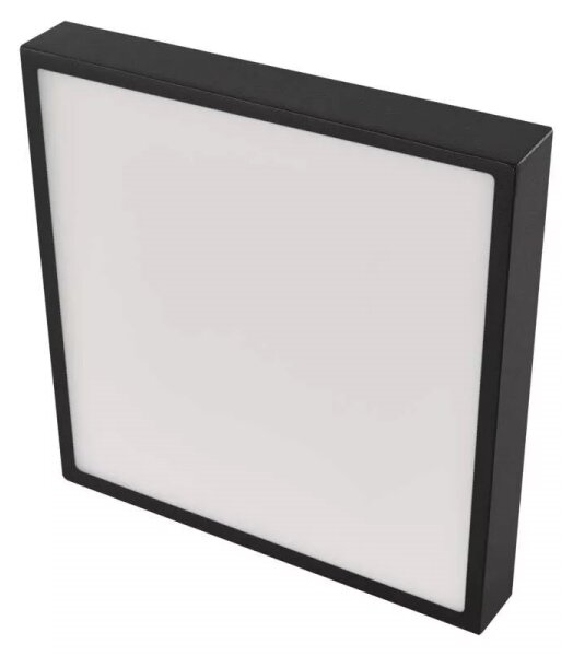 Plafonieră LED/28,5W/230V 3000/3500/4000K 30x30 cm negru