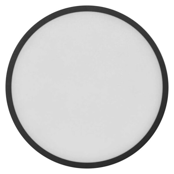 Plafonieră LED/28,5W/230V 3000/3500/4000K d. 30 cm negru