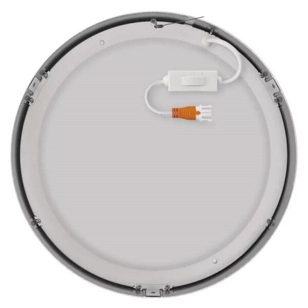 Plafonieră LED/28,5W/230V 3000/3500/4000K d. 30 cm crom