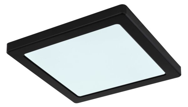 Plafonieră LED LASSE LED/18W/230V 3000/4000/6500K neagră Globo 12380-18B