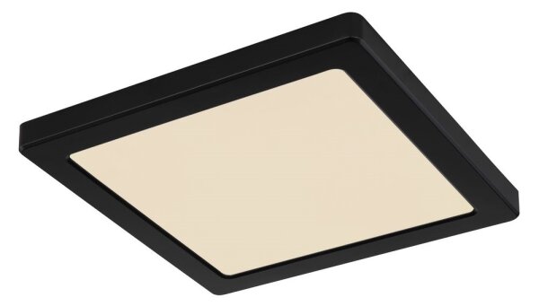 Plafonieră LED LASSE LED/18W/230V 3000/4000/6500K neagră Globo 12380-18B