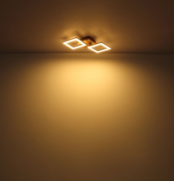 Lustră LED aplicată KERRY LED/18W/230V Globo 67280-18
